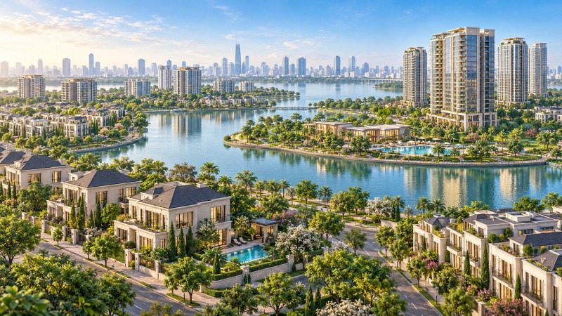 Điểm danh một số khu đô thị cao cấp tại Hà Nội đáng quan tâm