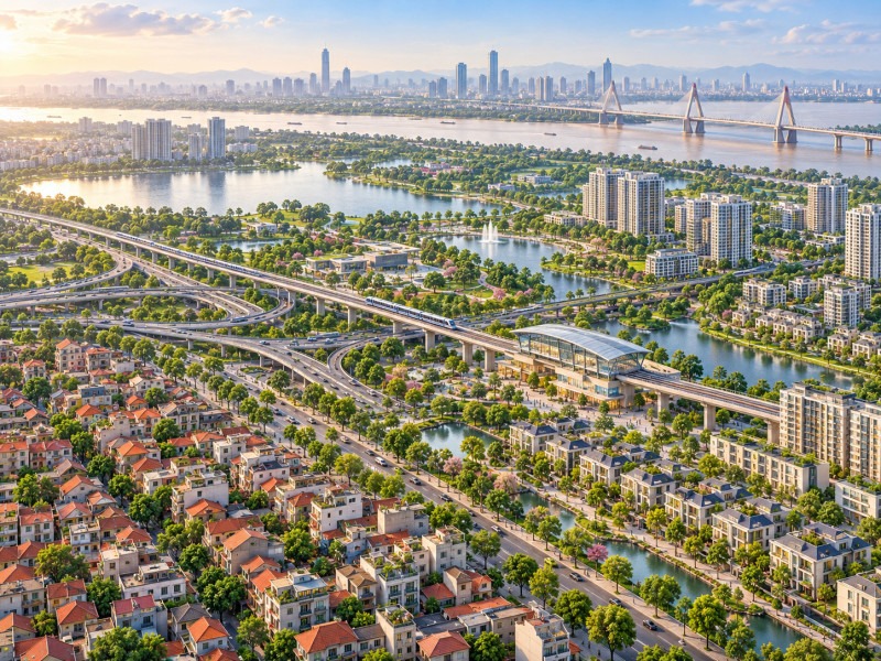 Quy hoạch đô thị Hà Nội: Những định hướng ảnh hưởng đến bất động sản